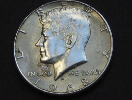 Half  - 1/2 Dollar 1968 D - KENNEDY - Silver - Etats-Unis - United States - USA **** EN ACHAT IMMEDIAT **** - 1964-…: Kennedy