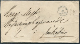 1844 Sweden Stockholm Prestamp Vorphila - ... - 1855 Prephilately