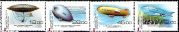 Kyrgyzstan - 2011 - Development Of Dirigibles - Mint Stamp Set - Kirgisistan