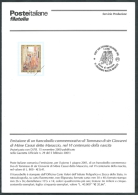 2001 ITALIA BOLLETTINO ILLUSTRATIVO N. 18 MASACCIO - Other & Unclassified