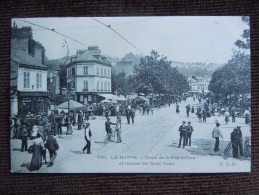 Le Havre , Cours De La République Et Marché Du Rond-Point - Stazioni