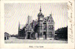 BRABANT   6 CP  Halle Pont Brantlant  Photo Marcovici  Statie  '27 De Voghel Eglise Ntre Dame Gare 1900  Weeshuis - Halle