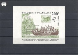 POLYNESIE 1989 - YT BF N° 15 NEUF SANS CHARNIERE ** (MNH) GOMME D'ORIGINE LUXE - Hojas Y Bloques