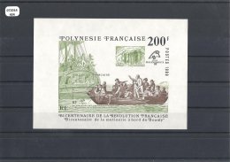 POLYNESIE 1989 - YT BF N° 15 NEUF SANS CHARNIERE ** (MNH) GOMME D'ORIGINE LUXE - Blocs-feuillets