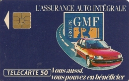 CARTE-PUCE-50U-EN 365-04/92-SO3-GMF -ASSURANCE INTEGRALE-UTILISE-TBE - 50 Units