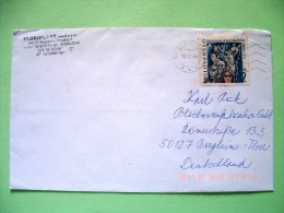 Slovakia 1998 Cover To Germany - Concentration Camps - Covers & Documents