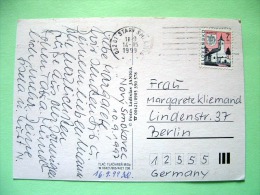 Slovakia 1999 Postcard "Tatra Mountain" Sent To Berlin - Martin Church - Lettres & Documents