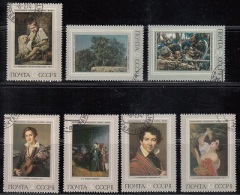 Russia    Scott No. 4074-80     Used     Year  1973 - Used Stamps