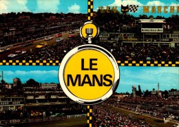 LE MANS..4 VUES ..CPM ANIMEE. - Le Mans