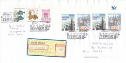 I6907 - Czech Rep. (2006) 602 00 Brno 2: Invex (stamps: Amcico AIG Life) - Lettres & Documents