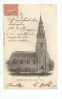 Cp , 45 , BEAUNE LA ROLANDE , église St MARTIN , Dos Simple , Voyagée 1903 - Beaune-la-Rolande