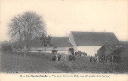 INDRE ET LOIRE  37  BEUMONT LA RONCE  LA HAUTE BARDE  VUE DE LA FERME DE SECHERESSE POLITIQUE  PARIS 4° - Beaumont-la-Ronce