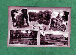 Delcampe - Bad Melle Rathaus  Am Heldenhain Markplatz M. Evgl. Kirche Landesturnschule Jugendherberge Gröneburg - Melle