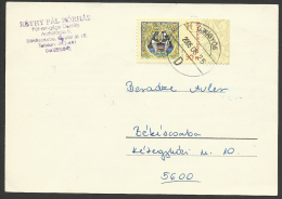 Hungary, Bekescsaba ,Hospital´s Card, Good Stamp With Tab, 2005. - Lettres & Documents