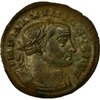 Monnaie, Maximien Hercule, Follis, TTB+, Cuivre, Cohen:198 - La Tetrarchia E Costantino I Il Grande (284 / 307)