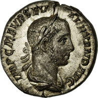 Monnaie, Alexandre Sévère, Denier, SUP, Argent, Cohen:9 - Les Sévères (193 à 235)