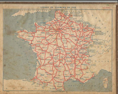 Calendrier Des Postes Du Rhone 69 De 1951 - Grossformat : 1941-60