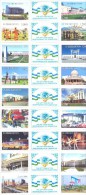 2011. Uzbekistan, 20y Of Independence, Set Of 52v + 26 Labels, Mint/** - Oezbekistan