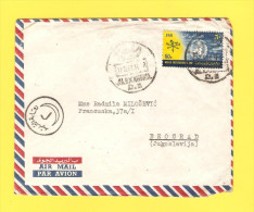 Old Letter - Egypt, UAR - Airmail