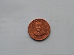 HARRY S. TRUMAN - Presidential Hall Of Fame ( 26 Mm./ 6.4 Gr. / 1968 Franklin Mint - For Grade, Please See Photo ) ! - Monedas Elongadas (elongated Coins)