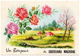 65 - Hautes Pyrénées / Un Bonjour De CASTELNAU MAGNOAC . - Castelnau Magnoac