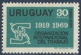 URUGUAY - 50 Th ANNIVERSARY OF THE ILO, INTERNATIONAL LABOUR ORGANIZATION 1969 - MNH - ILO