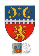 LUXEMBOURG  CARTE  MAXIMUM      NUM-YVERT 991 BLASON - Tarjetas Máxima