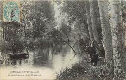 Essonne - Ref - P08 - Vert Le Petit - Marais Lanquetin Et L Essonne -  Pecheurs - Peche A La Ligne - Peche - - Vert-le-Petit