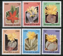 Benin 1997 Flowering Cactus Orchid Tree Plant Flora Sc 1001-6 MNH # 13197 - Sukkulenten