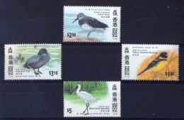HONG KONG Birds - Unused Stamps