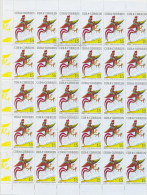 2005.512 CUBA COMPLETE MNH SHEET 2005 CHINA MOON YEAR ROOSTER. AÑO LUNAR DEL GALLO. CHINA LUNA - Blocs-feuillets