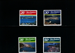 NEW ZEALAND - 1980  LARGE HARBOURS  SET  MINT NH - Ungebraucht