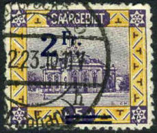 Saar #96 Used 2fr On 25m From 1921 - Usados