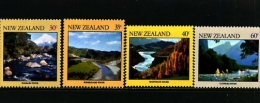 NEW ZEALAND - 1981  RIVERS  SET  MINT NH - Ongebruikt