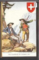 COSTUMES SUISSES 1830 - LES CHASSEURS DE CHAMOIS -TB - Cham