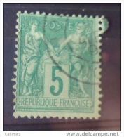 FRANCE TIMBRE OBLITERE   YVERT N°106 - 1898-1900 Sage (Type III)