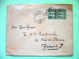 Switzerland 1906 Cover To Zurich - Numeral - Lettres & Documents