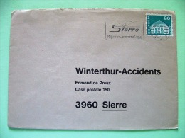 Switzerland 1972 Cover Sent Locally - House - Lettres & Documents