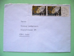 Switzerland 1973 Cover Sent Locally - Antenna Telecomunications - Lettres & Documents