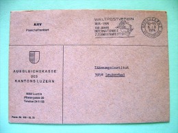 Switzerland 1974 Official Cover Sent Locally - UPU Machine Franking - Briefe U. Dokumente