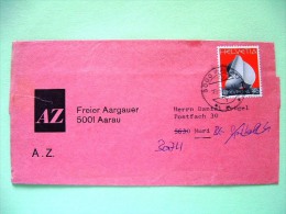 Switzerland 1974 Cover Sent Locally - Continuity By Max Bill - Storia Postale