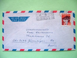 Switzerland 1975 Cover Sent Locally - House - Covers & Documents
