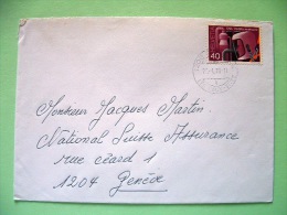 Switzerland 1979 Cover Sent Locally - Labor Security - Briefe U. Dokumente