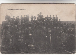 CPA Compagnie Des Grenadiers, Carte Postale Envoyé En 1911 (pk14420) - Régiments