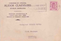 ST ELOI   ZEDELGEM  ALIDOR CLAEYS SYS / Carte Correspondance - Zedelgem