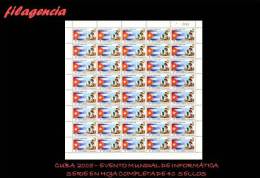 CUBA. PLIEGOS. 2005-31 CUMBRE INTERNACIONAL SOBRE LA SOCIEDAD DE LA INFORMACIÓN EN TÚNEZ - Hojas Y Bloques
