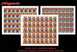 CUBA. PLIEGOS. 2005-34 JOYERÍA CUBANA - Blocks & Sheetlets