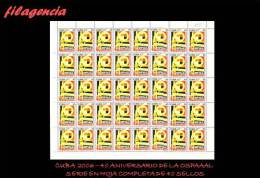 CUBA. PLIEGOS. 2006-02 40 ANIVERSARIO DE LA OSPAAAL - Blocks & Sheetlets