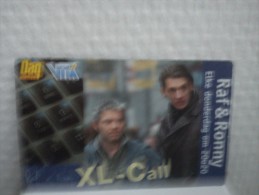 Xl-Call Raf & Ronny Prepaid Carton See 2 Photo's Used Rare - [2] Prepaid & Refill Cards
