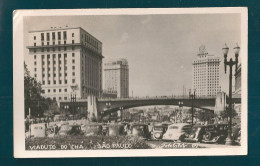 BRASILE SAO PAULO CARTOLINA FORMATO PICCOLO VIAGGIATA NEL 1952 - São Paulo